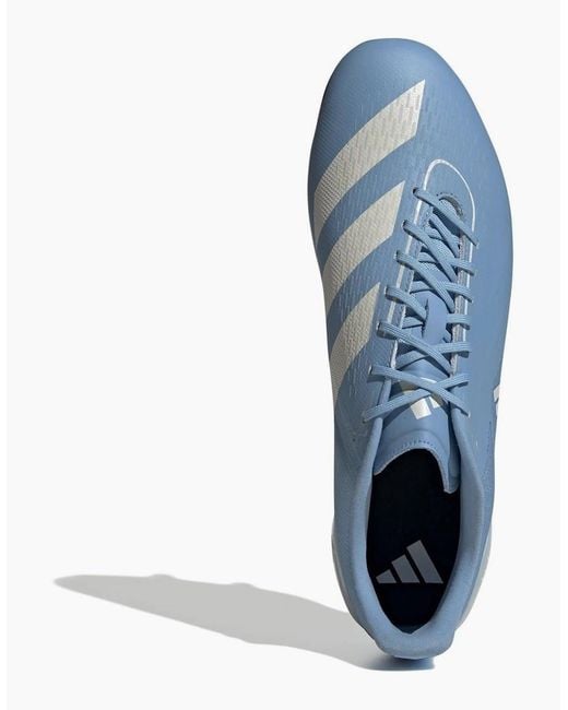 Adidas Blue Adizero Rs15 Pro Soft Ground Rugby Boots for men