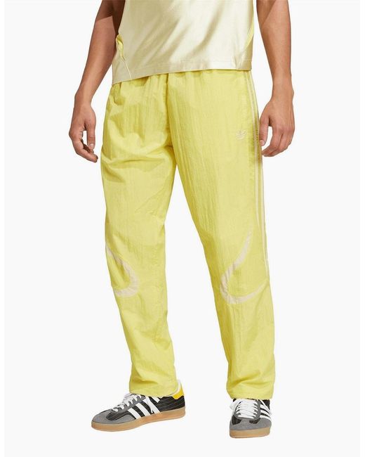 Adidas Originals Yellow 2000 Tp Open Jersey Jogging Bottoms for men