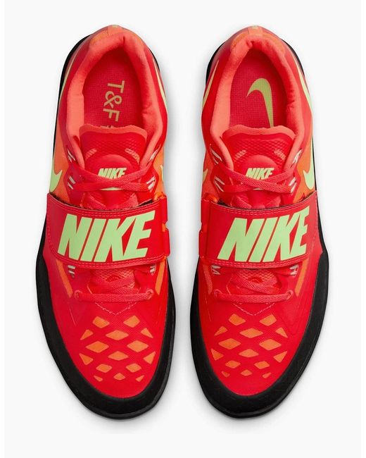 Nike Red Zoom Sd 4 Track Running Spikes for men
