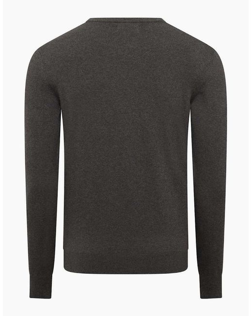 Replay Gray Crewneck Sweater for men