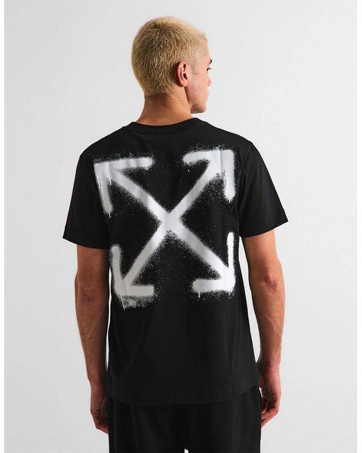 Off-White c/o Virgil Abloh Black Slim Fit T Shirt for men