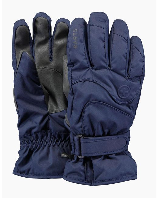 Barts Blue Basic Warm Waterproof Skiing Gloves for men