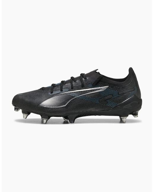 PUMA Black Ultra 5 Soft Ground Football Rugby Boots for men