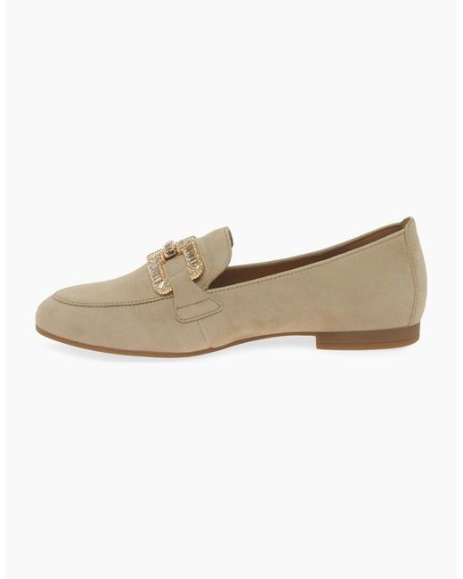 Gabor Natural Jackie Loafers