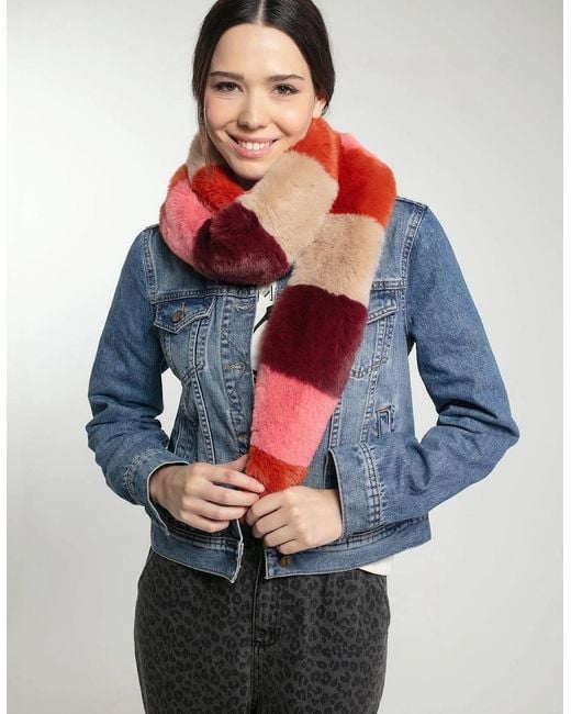 Nooki Design Red Delta Scarf