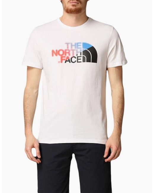 The North Face Gray T Shirt Casual Summer Gym Tops Cotton Tee Tnf Short Sleeve for men
