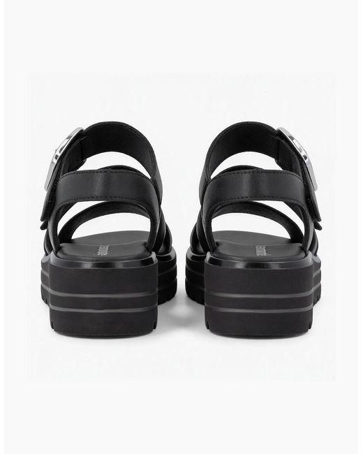 Remonte Black D3N50 Ankle Strap Sandals