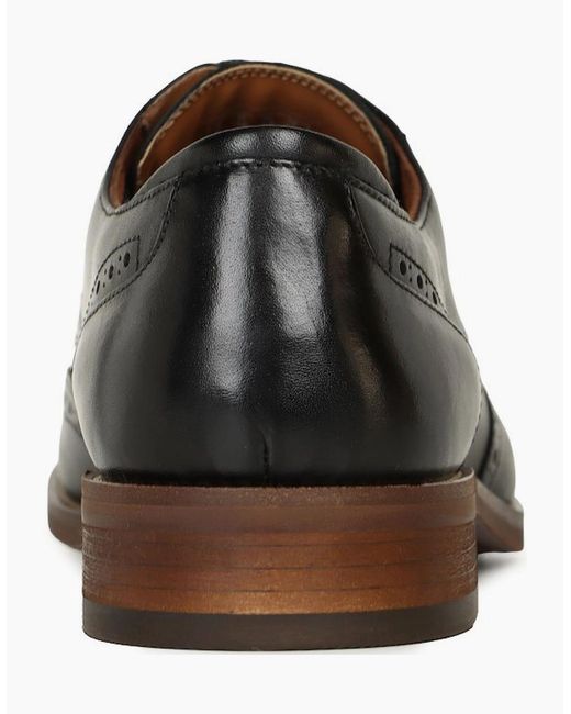 Clarks Black Craftremi Tip Formal Brogues for men