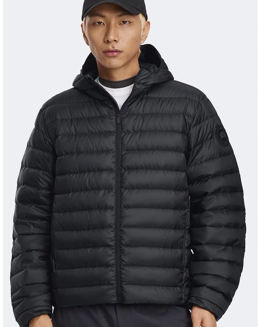 Canada Goose Blue Stratus Hooded Jacket for men