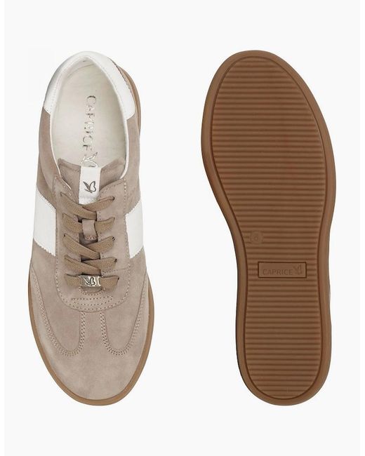 Caprice White Map Trainers