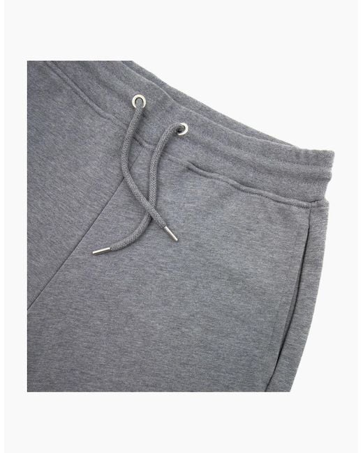 Love Moschino Gray Back Pocket Embossed Logo Tracksuit Pants Dark B922 for men