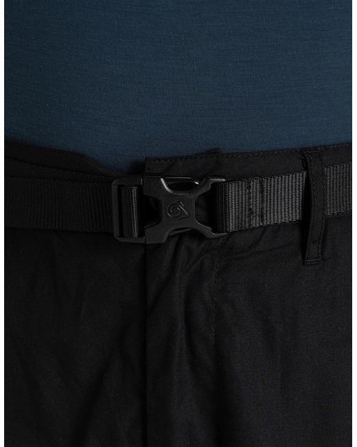 Craghoppers Black Kiwi Classic Trousers for men