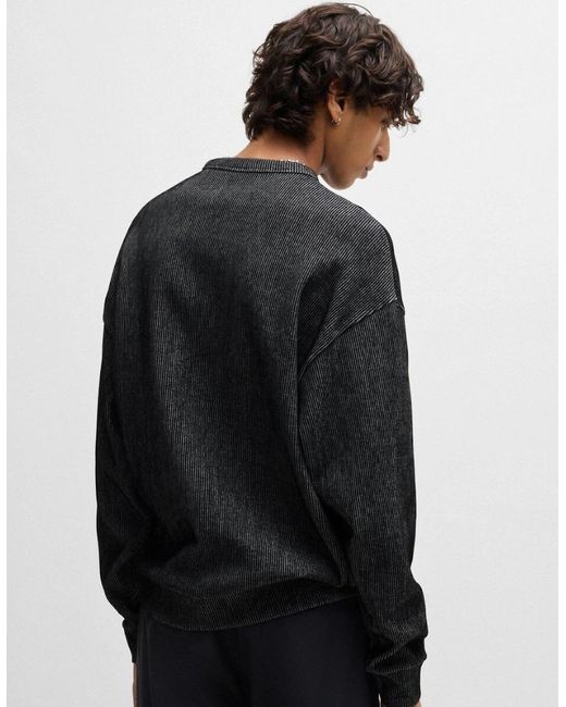 Boss Black Hugo Dinkam Crew Neck Sweatshirt for men