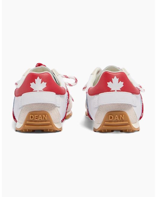 DSquared² Pink Dc-642 Sneakers for men