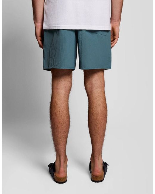 Lyle & Scott White Swim Shorts for men