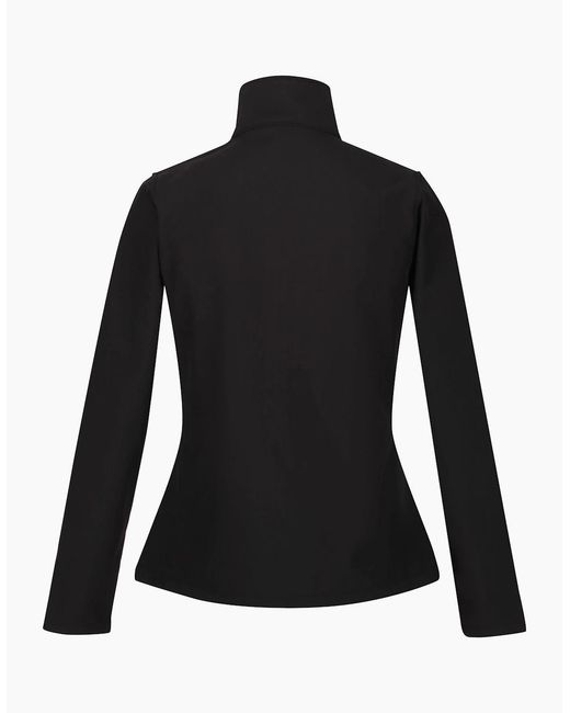 Regatta Black Ladies Connie V Softshell Walking Jacket