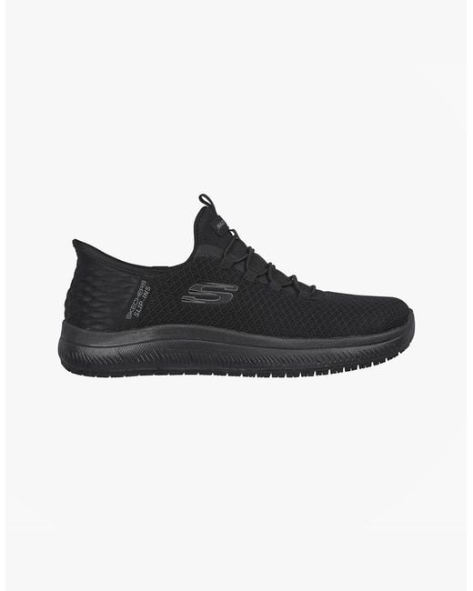 Skechers Black 108144Ec Summits Low Top Safety Trainers