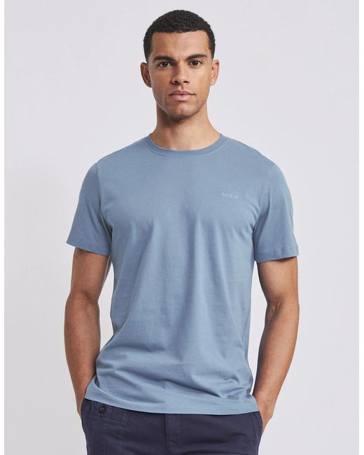 aubi Blue Askern T-Shirt for men