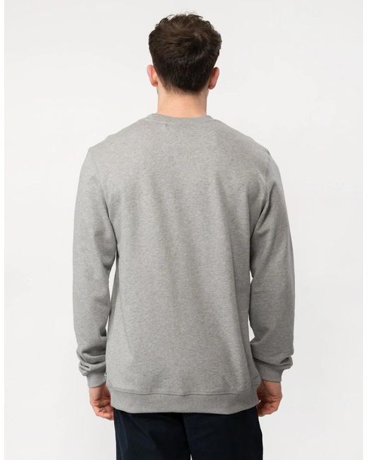 Fjallraven Gray 1960 Logo Badge Sweatshirt for men
