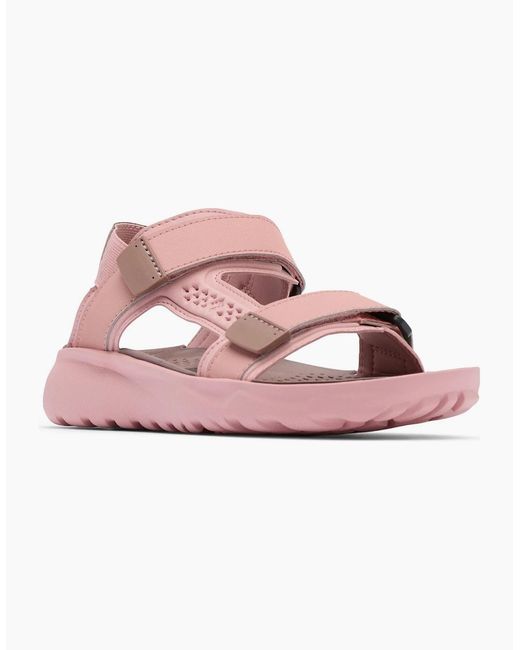 Columbia Pink Peakfreak Roam Polyester Eraser/Mocha Espadrilles