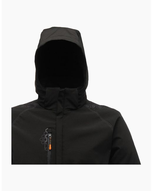 Regatta Black X-Pro Repeller Softshell Jacket (Water Repellent) for men