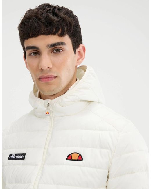 Ellesse Gray Lombardy Padded Jacket-Off for men