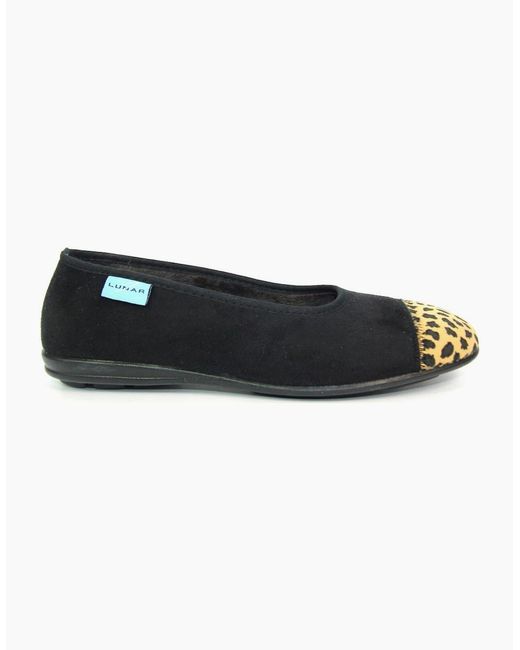 Lunar Black Kla 131 Jessie Slipper