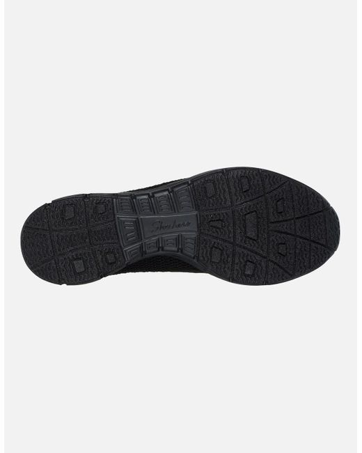 Skechers Black Seager Cute N Coy Shoes