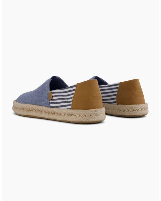 TOMS Blue Alpargata Rope 2.0 Textile Espadrilles for men