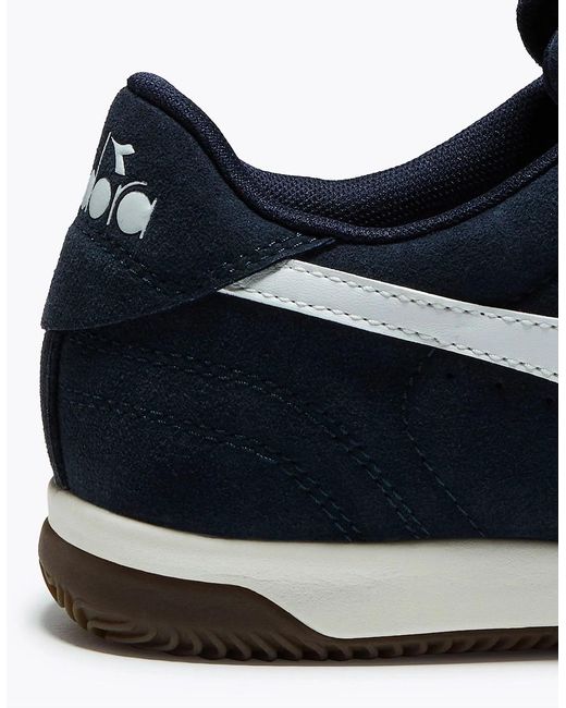 Diadora Blue Seoul Suede Sneakers for men