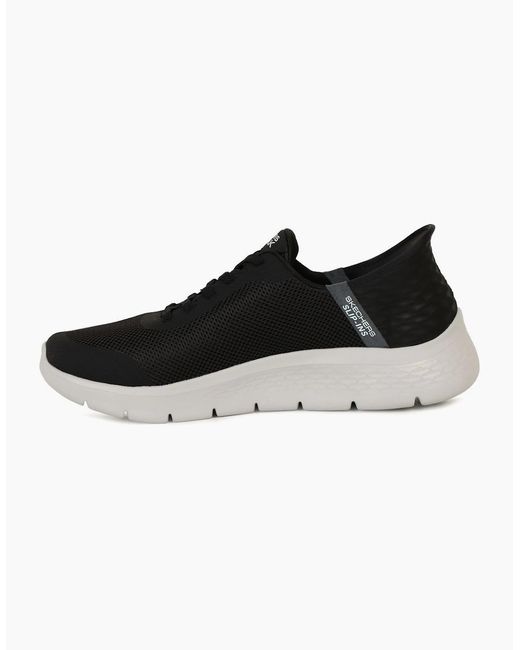 Skechers Go Walk Black Go Walk Flex Wide Fit Trainers for men