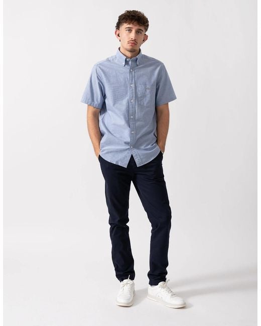 Gant Blue Slim Fit Classic Chinos for men