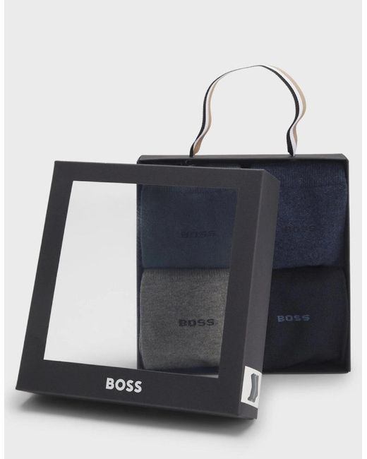 Boss Blue Boss 4P Rs Giftset Uni Cc Socks 963 Misc for men