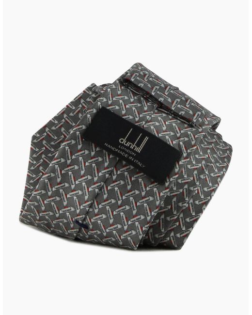 Dunhill Gray Tie for men