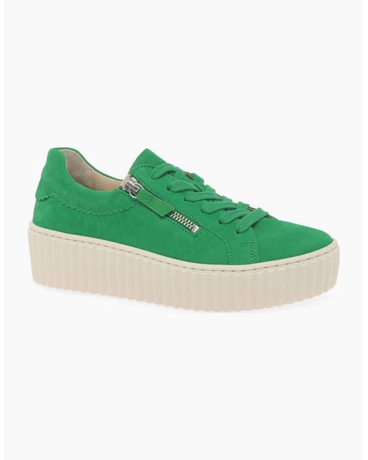 Gabor Green Dolly Trainers