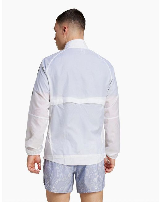 Adidas White Otr 3S Jacket for men