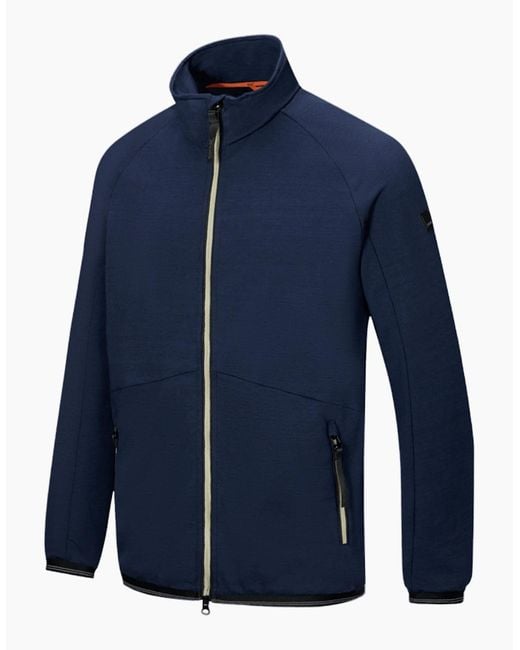 Regatta Blue Malton Full Zip Fleece Jacket for men