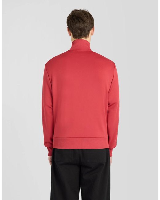 Lyle & Scott Red Striped Taped Track Jacket for men