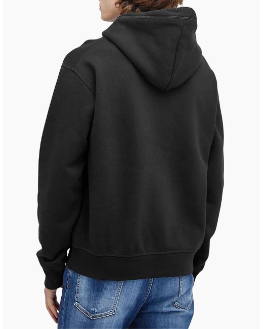 DSquared² Black Horror Logo Hoodie for men