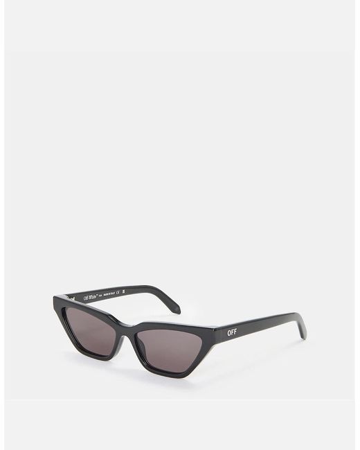 Off-White c/o Virgil Abloh White Madison Square Full Rim Sunglasses for men
