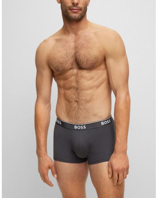 Boss Blue Boss 3 Pack Power Trunks Nos for men