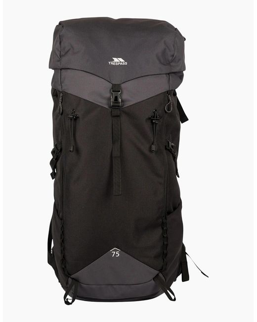 Trespass Black Pass 75L Hiking Backpack