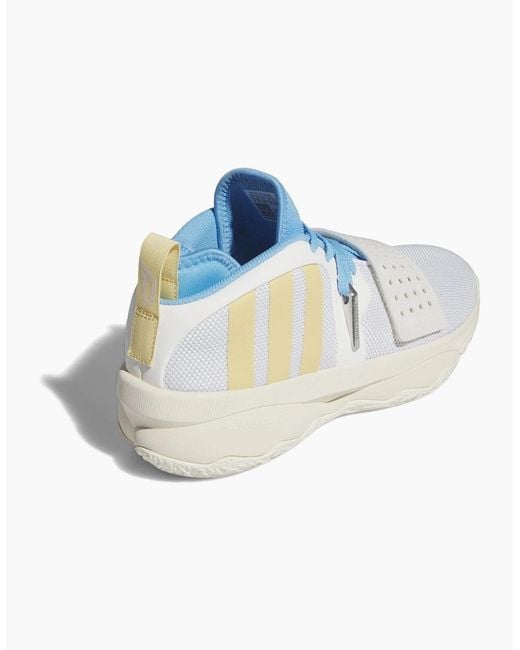 Adidas Blue Dame 8 Extply Basketball Trainers for men