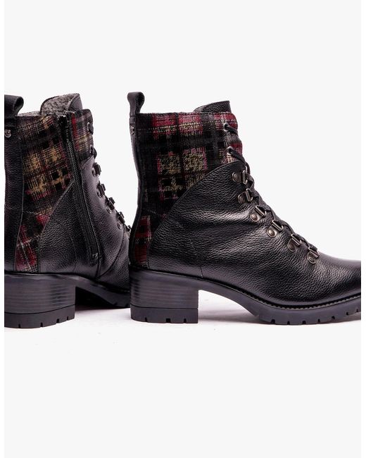 Lotus Black Litchfield Ankle Boots