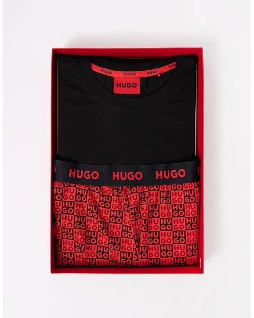 Boss Red Hugo Aaron Short Pyjama Set for men