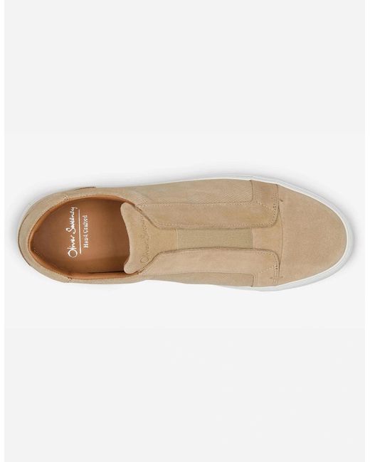 Oliver Sweeney Multicolor Valezim Suede Slip-On Trainers for men