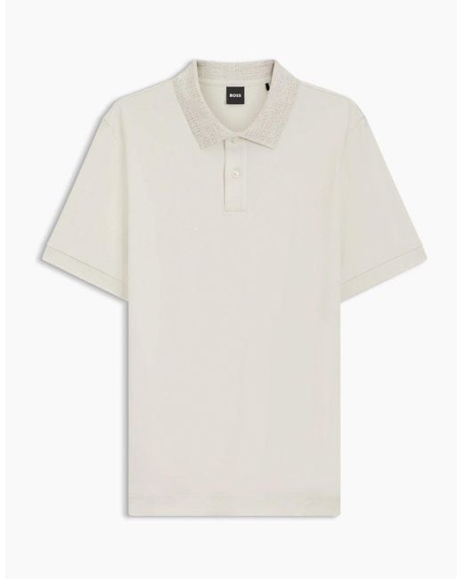 Boss White Boss H Parlay 49 Polo Shirt 118 Open for men