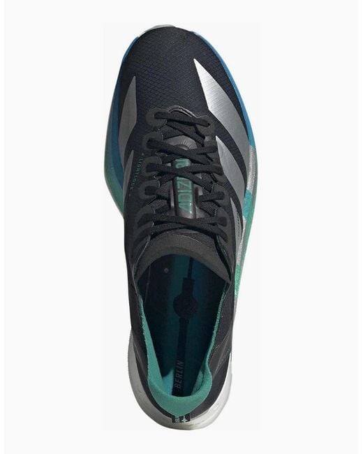 Adidas Blue Adizero Adios Pro 4 Track Running Shoes for men