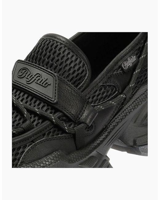 Buffalo Black Saturn Tec Loafers