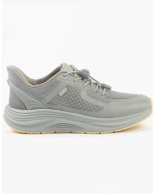 KIZIK Gray London Trainers Harbor Mist